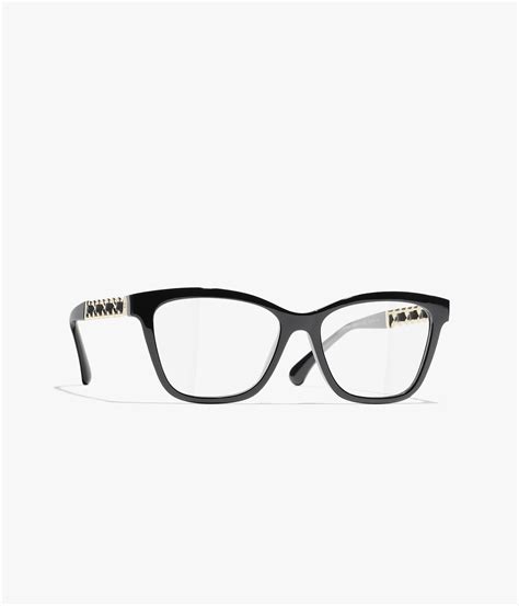 CHANEL Eyeglasses: Square Eyeglasses, acetate — 